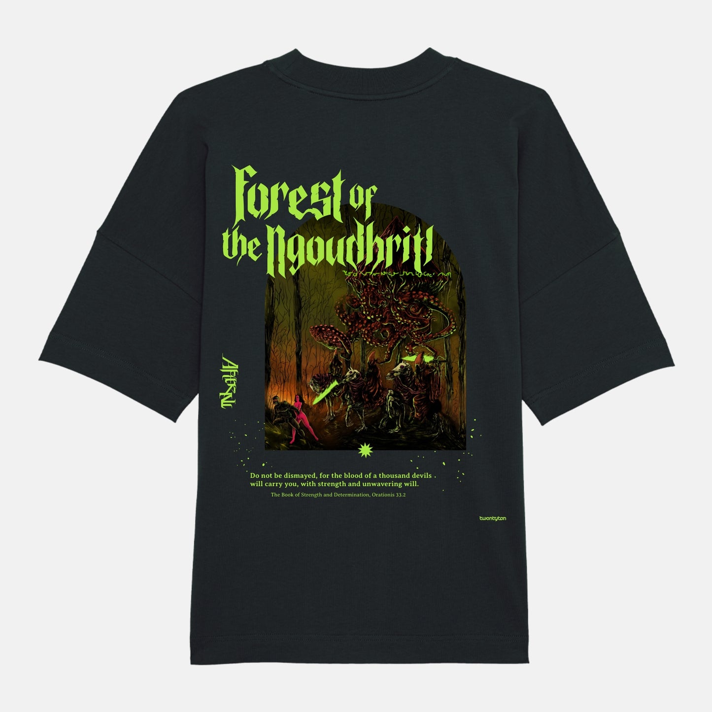 FOREST OF THE NGOUDHRITL II HEAVYWEIGHT T-SHIRT