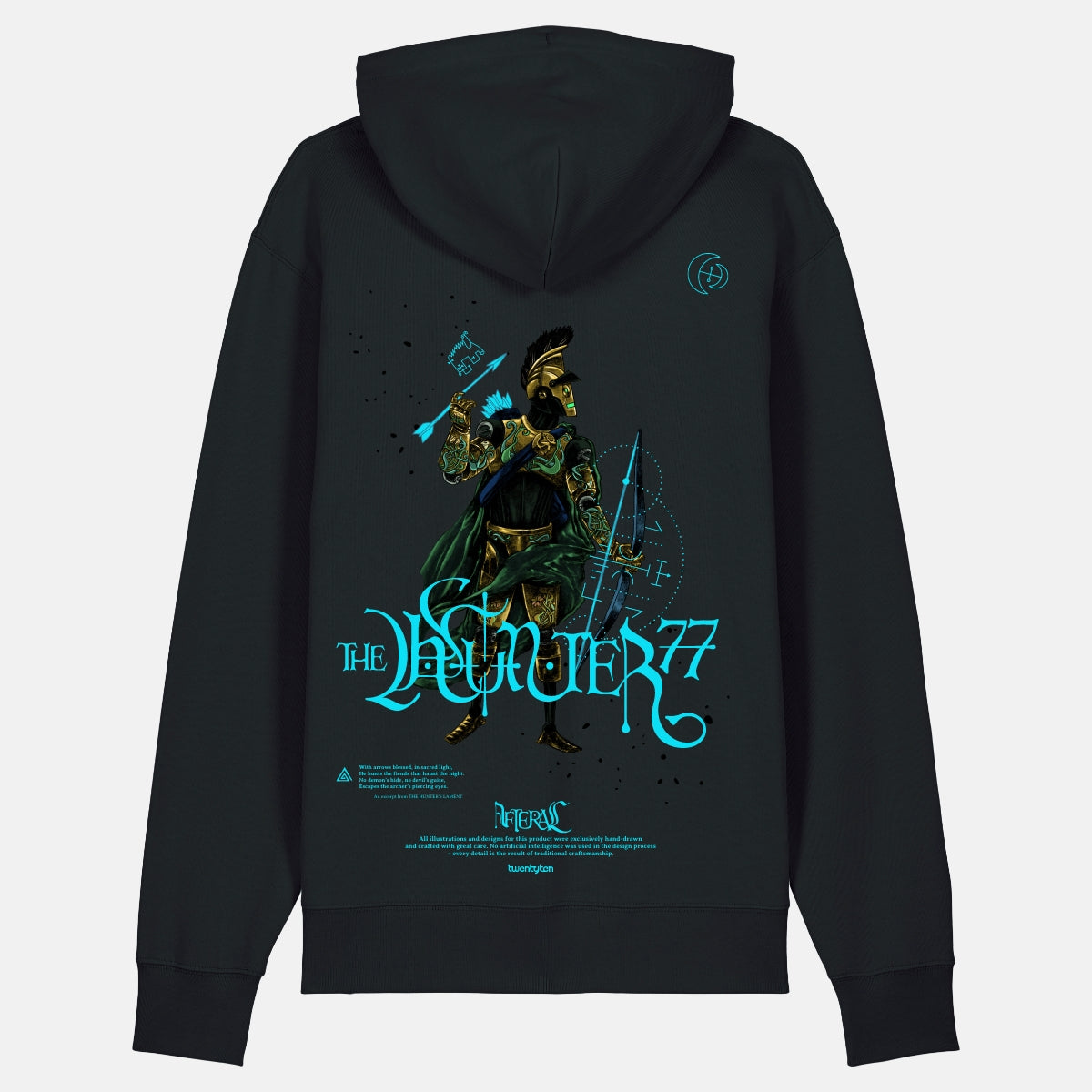 THE HUNTER 77 SKATE STREETWEAR HOODIE