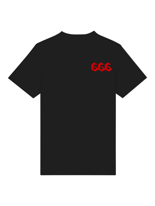 RISE DEFY CONQUER HEAVYWEIGHT CLASSIC BLACK TSHIRT