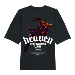 HEAVEN FEAR US HEAVYWEIGHT BLACK TSHIRTS