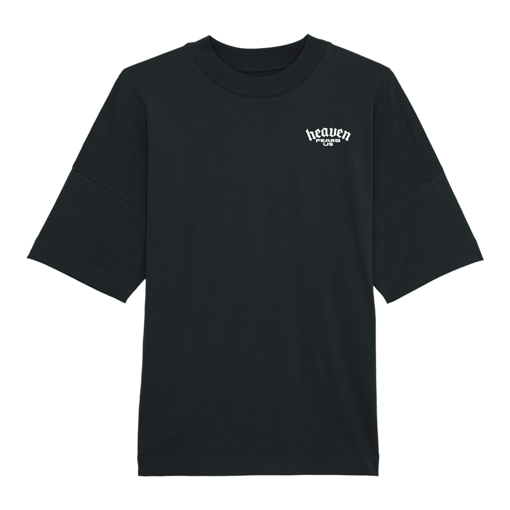 HEAVEN FEAR US HEAVYWEIGHT BLACK TSHIRTS