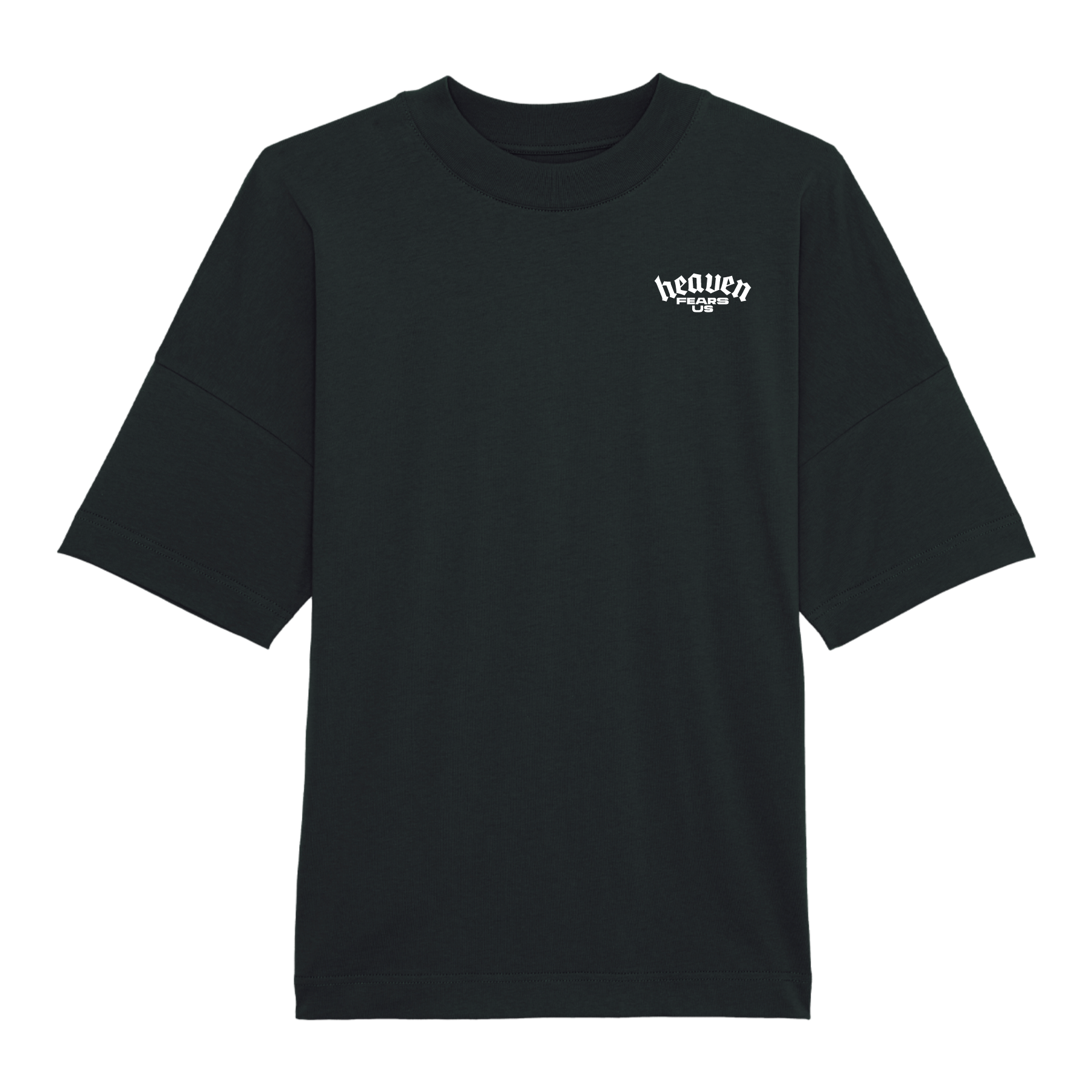 HEAVEN FEAR US HEAVYWEIGHT BLACK TSHIRTS