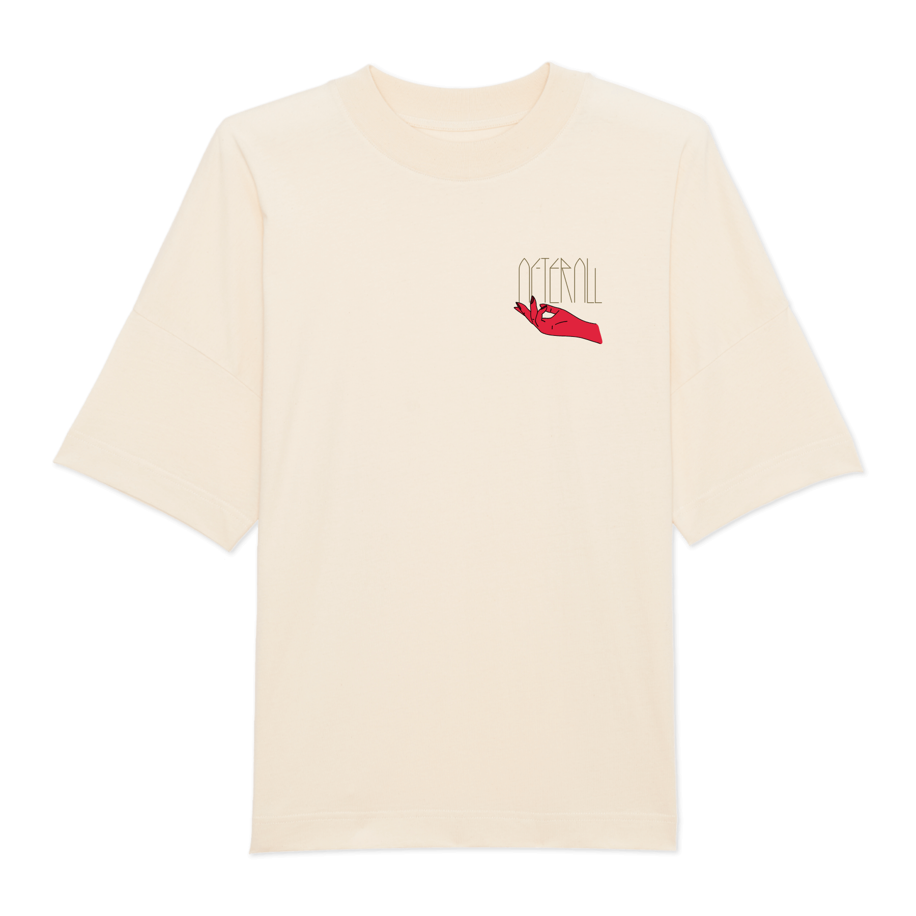 THE BEAUTY AND THE ROBOT III VINTED HEAVYWEIGHT T-SHIRT