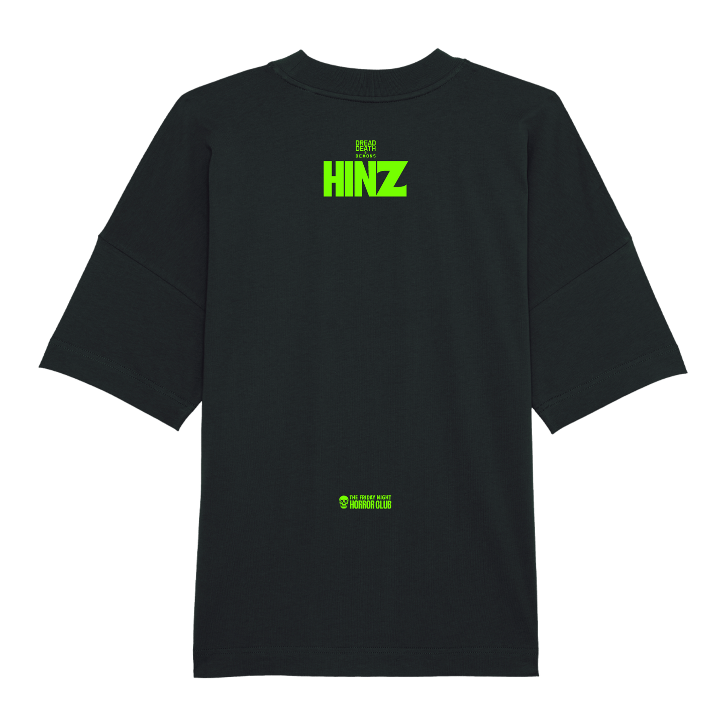HINZ HAND BLACK HEAVYWEIGHT T-SHIRT
