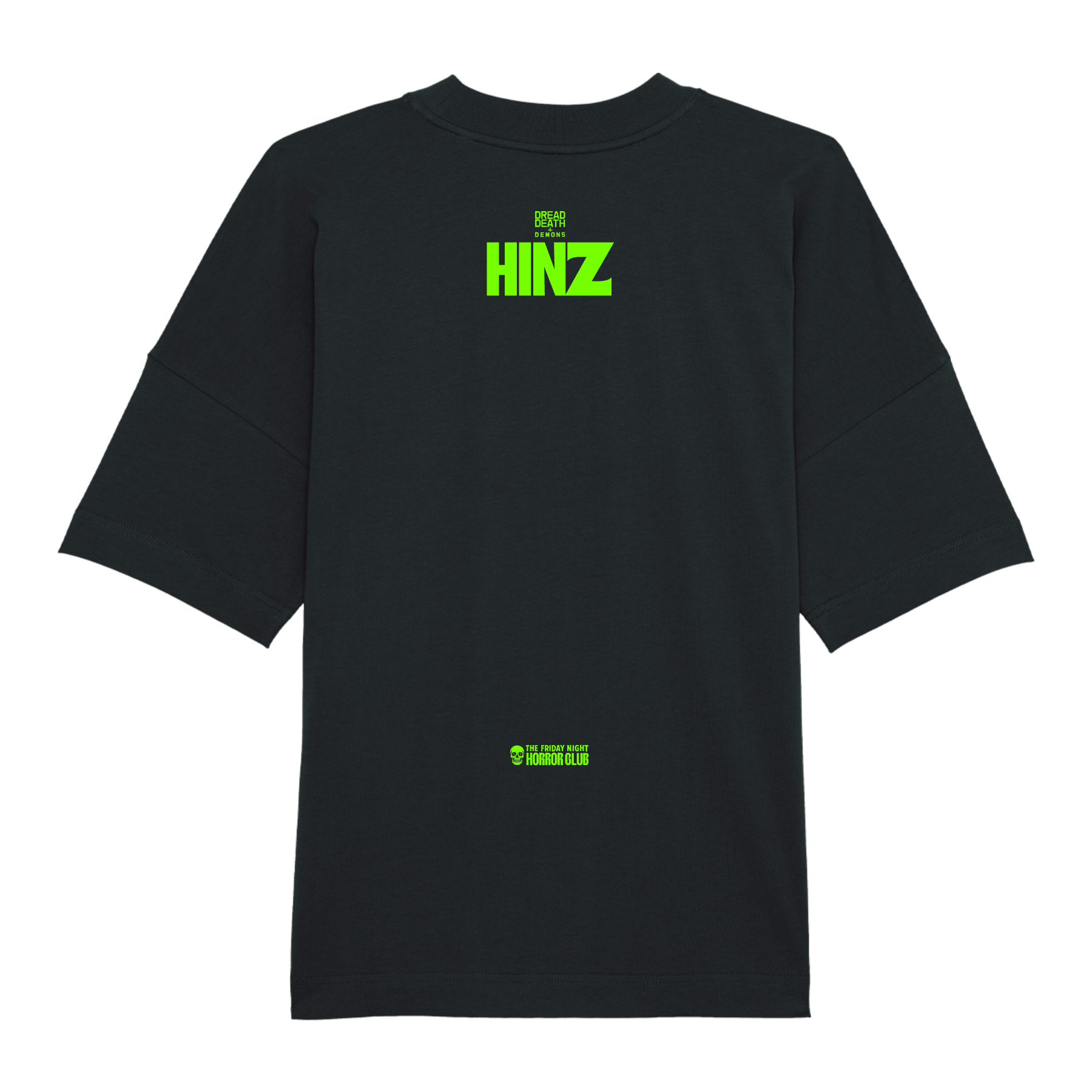HINZ HAND BLACK HEAVYWEIGHT T-SHIRT