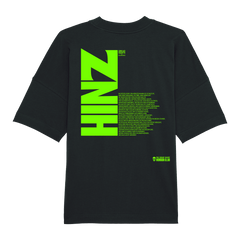 HINZ YOGA BLACK HEAVYWEIGHT T-SHIRT