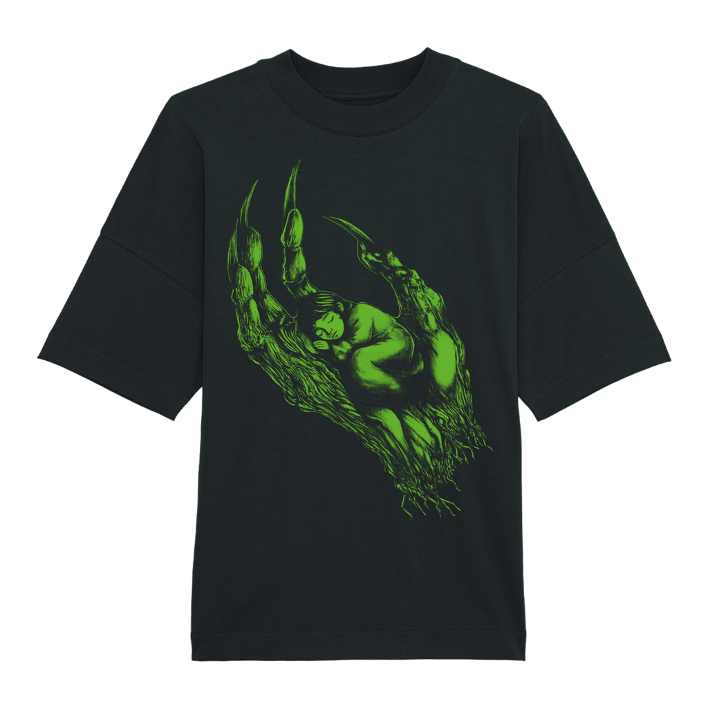 HINZ HAND BLACK HEAVYWEIGHT T-SHIRT