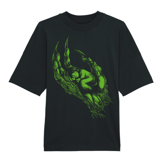 HINZ HAND BLACK HEAVYWEIGHT T-SHIRT