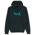 THE HUNTER 77 BLACK SKATE STREETWEAR HOODIE