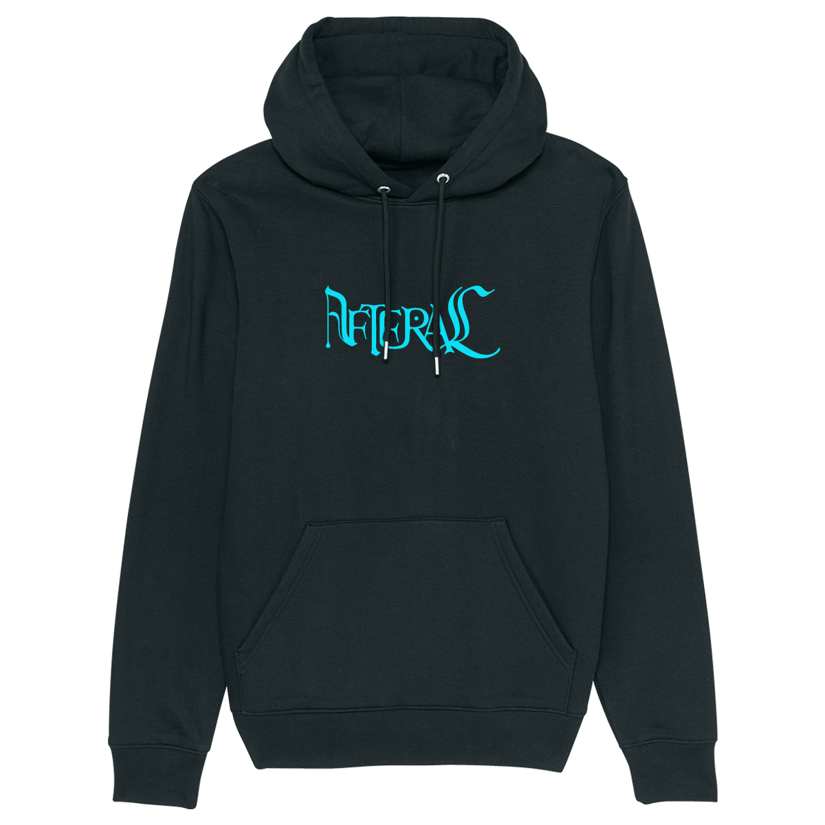 THE HUNTER 77 BLACK SKATE STREETWEAR HOODIE
