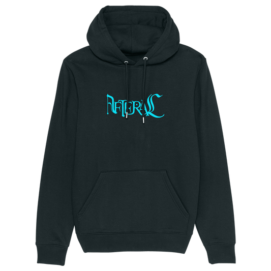 THE HUNTER 77 BLACK SKATE STREETWEAR HOODIE