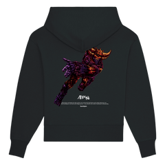 HEAVEN FEAR US BLACK SHORT HOODIE