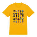WE ARE ALL MONSTERS CLASSIC T-SHIRT YELLOW