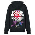 AFTERALL FORGED IN CHAOS BLACK SKATE HOODIE