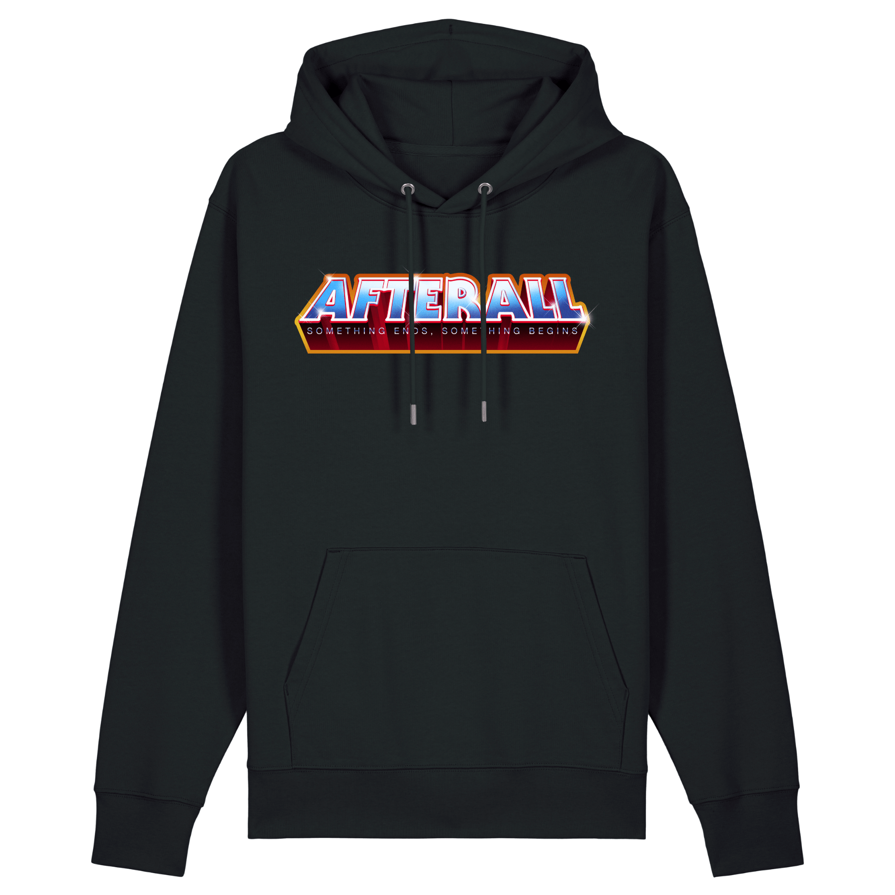 AFTERALL FORGED IN CHAOS BLACK SKATE HOODIE