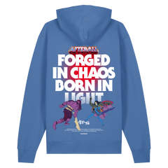 AFTERALL FORGED IN CHAOS SKATE BLUE HOODIE