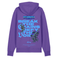 AFTERALL BREAK PURPLE SKATE HOODIE