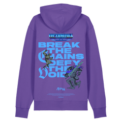 AFTERALL BREAK PURPLE SKATE HOODIE