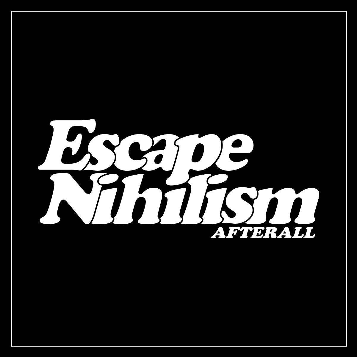 ESCAPE NIHILISM HEAVYWEIGHT BLACK T-SHIRT