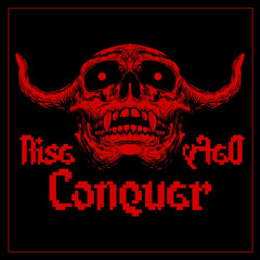 RISE DEFY CONQUER ACID WASHED HEAVY OVERSIZE T-SHIRT
