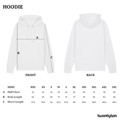 HEAVEN FEAR US SKATE STREETWEAR HOODIE