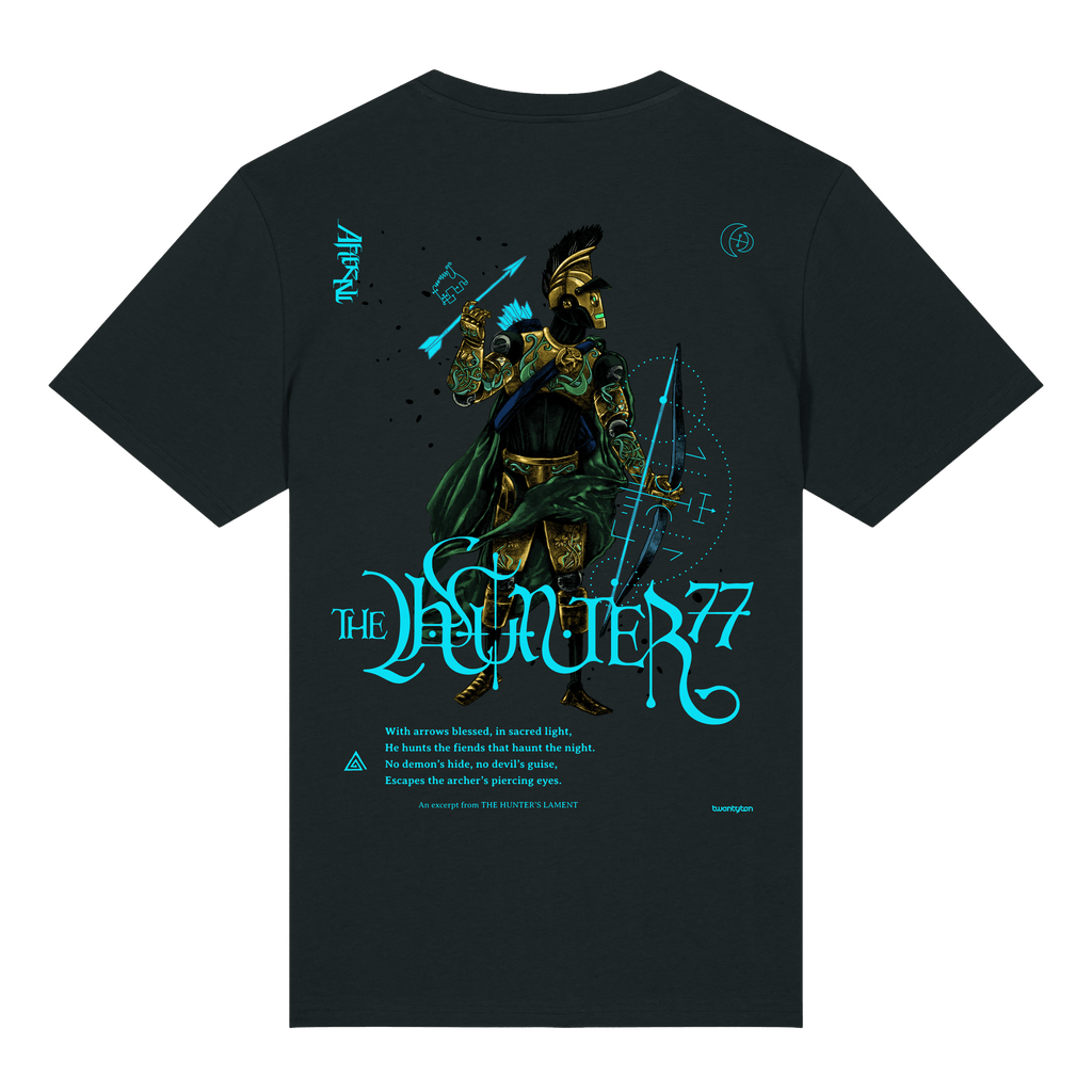 THE HUNTER 77 III BLACK CLASSIC T-SHIRT