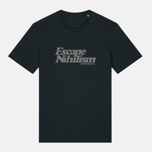 ESCAPE NIHILISM CLASSIC BLACK TSHIRT