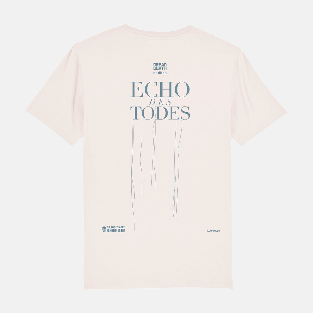 ECHO DES TODES CLASSIC T-SHIRT VINTED WHITE