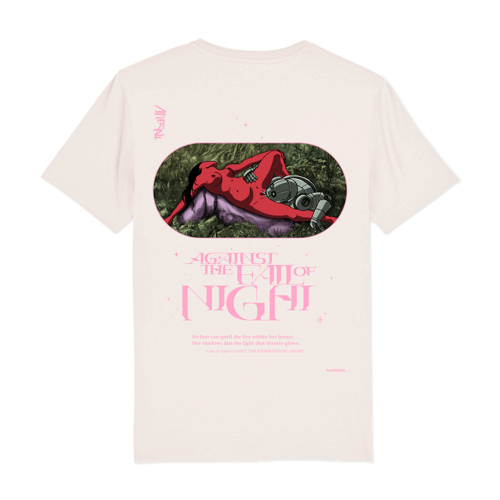 AGAINST THE FALL OF NIGHT III VINTED WHITE CLASSIC T-SHIRT