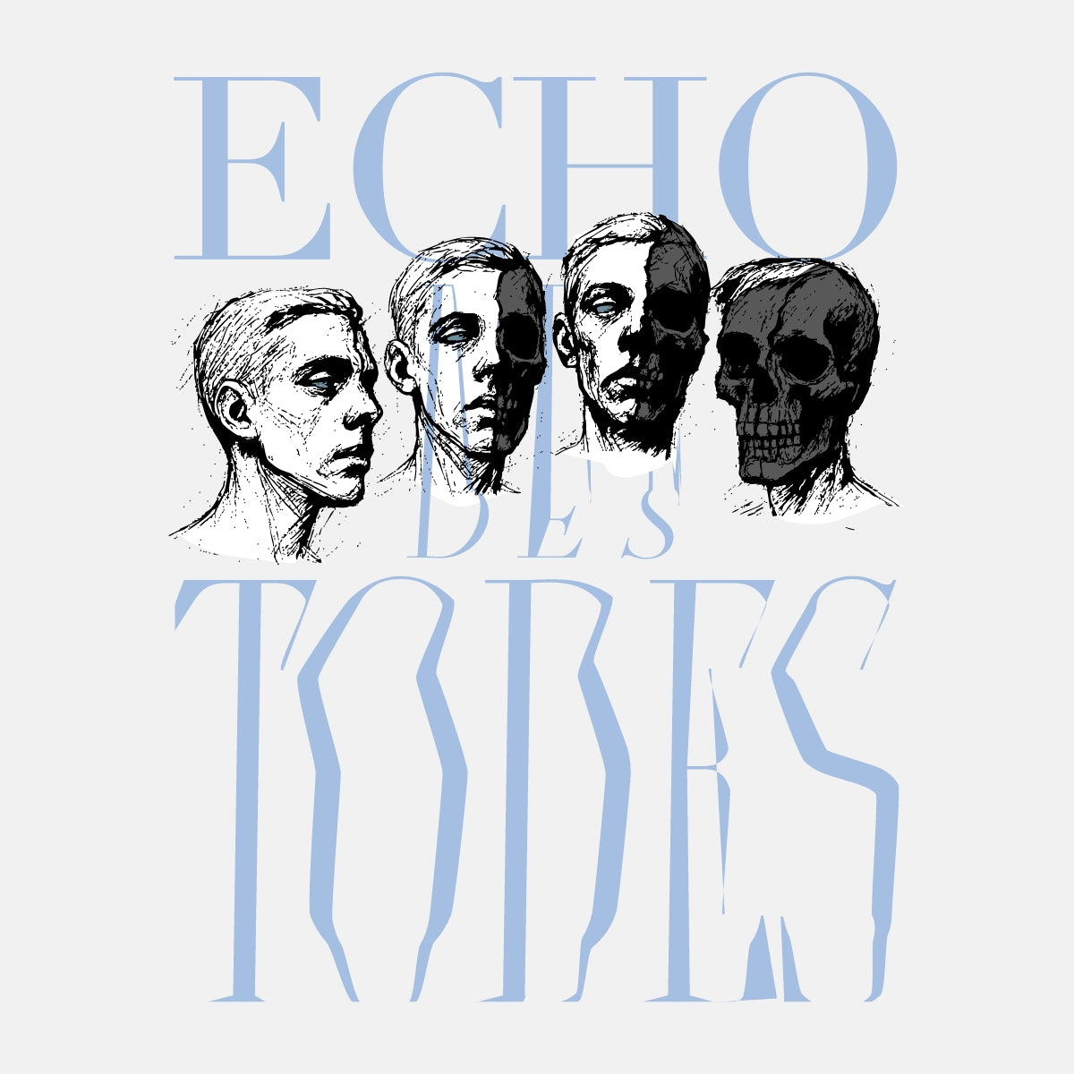 ECHO DES TODES CLASSIC T-SHIRT BLUE