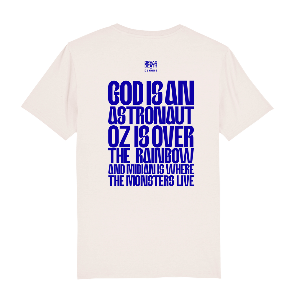 WE ARE ALL MONSTERS CLASSIC T-SHIRT VINTED WHITE