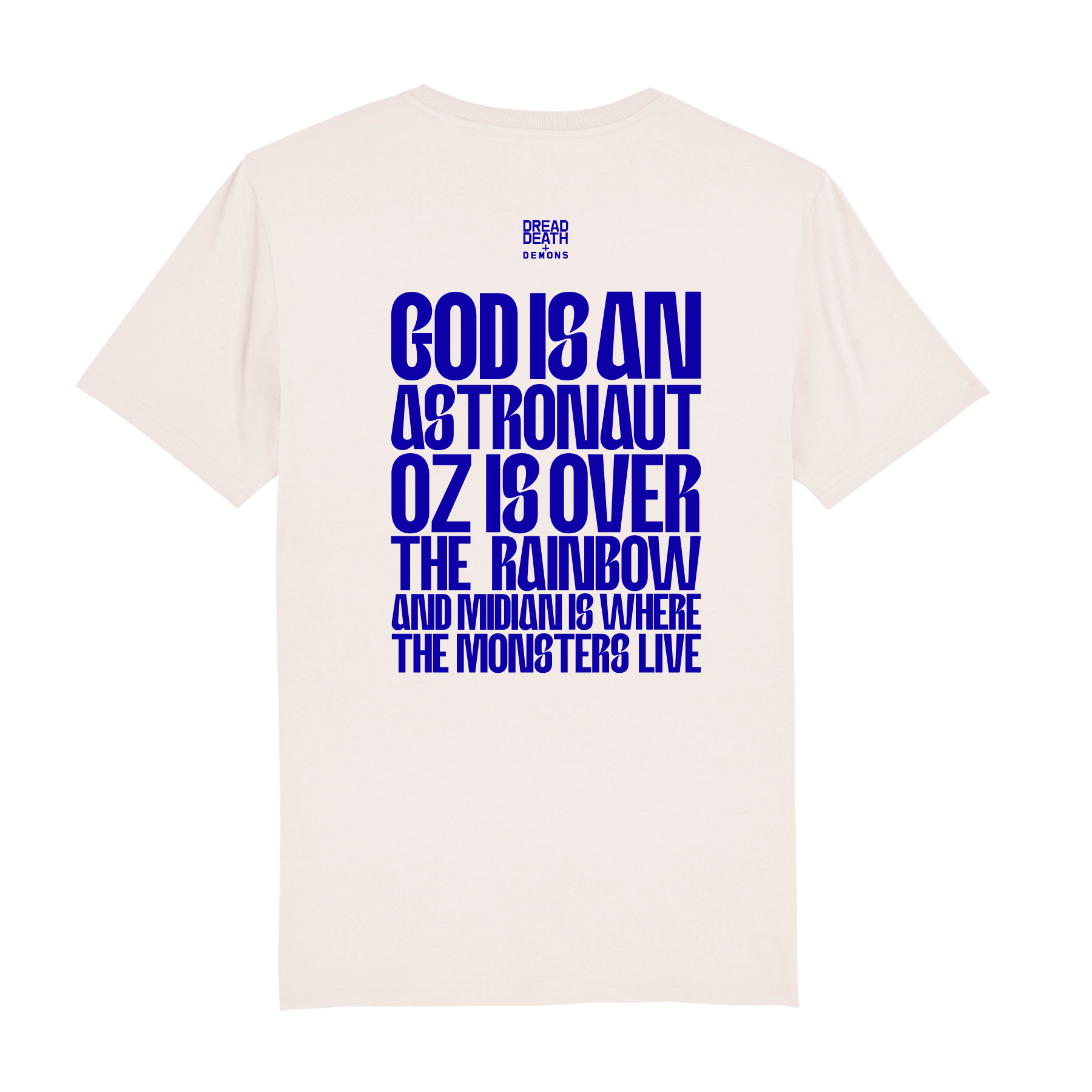 WE ARE ALL MONSTERS CLASSIC T-SHIRT VINTED WHITE