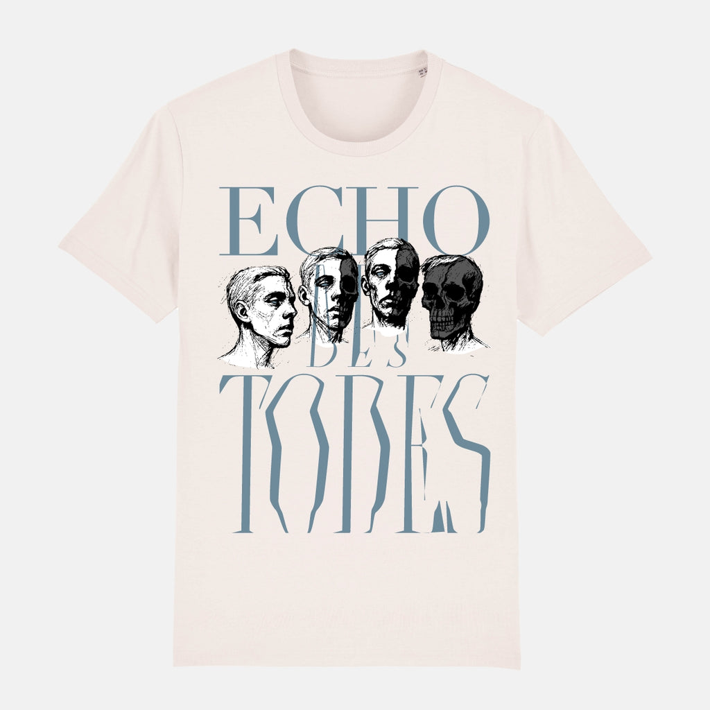 ECHO DES TODES CLASSIC T-SHIRT VINTED WHITE